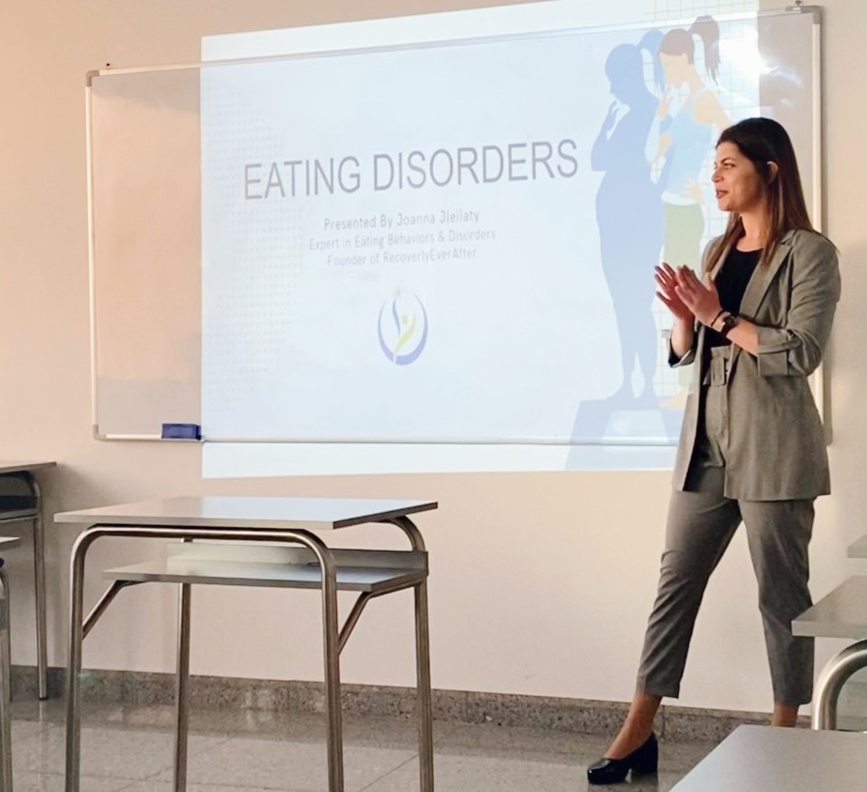 Joanna Jleilaty, Eating disorders Lebanon